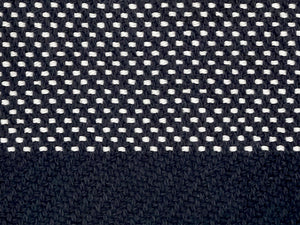 Eclipse Tea Towel • Navy White Twill Dot